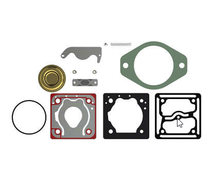 KIT DE EMPACADURA COMPRESOR DE FRENO CARGO 1721 VADEN/YUMAK