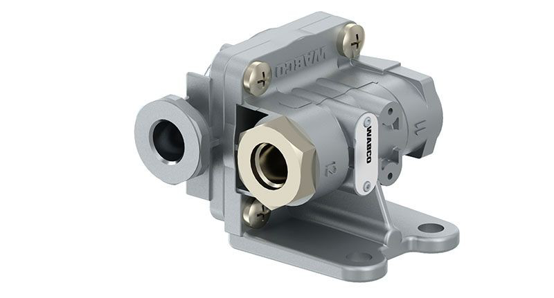 VALVULA DE FRENO DESCARGUE RAPIDO DOBLE (CHASIS) CARGO 815/1721/2632 ORIG