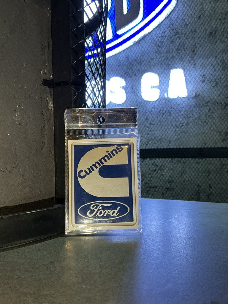 CALCOMANIA CUMMINS DE PUERTA (AZUL) C/TODOS