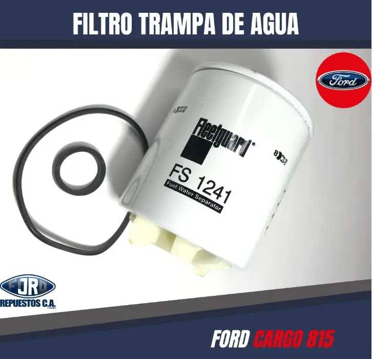 FILTRO TRAMPA DE AGUA CARGO 815-816 ORIG. FLEEGUARD