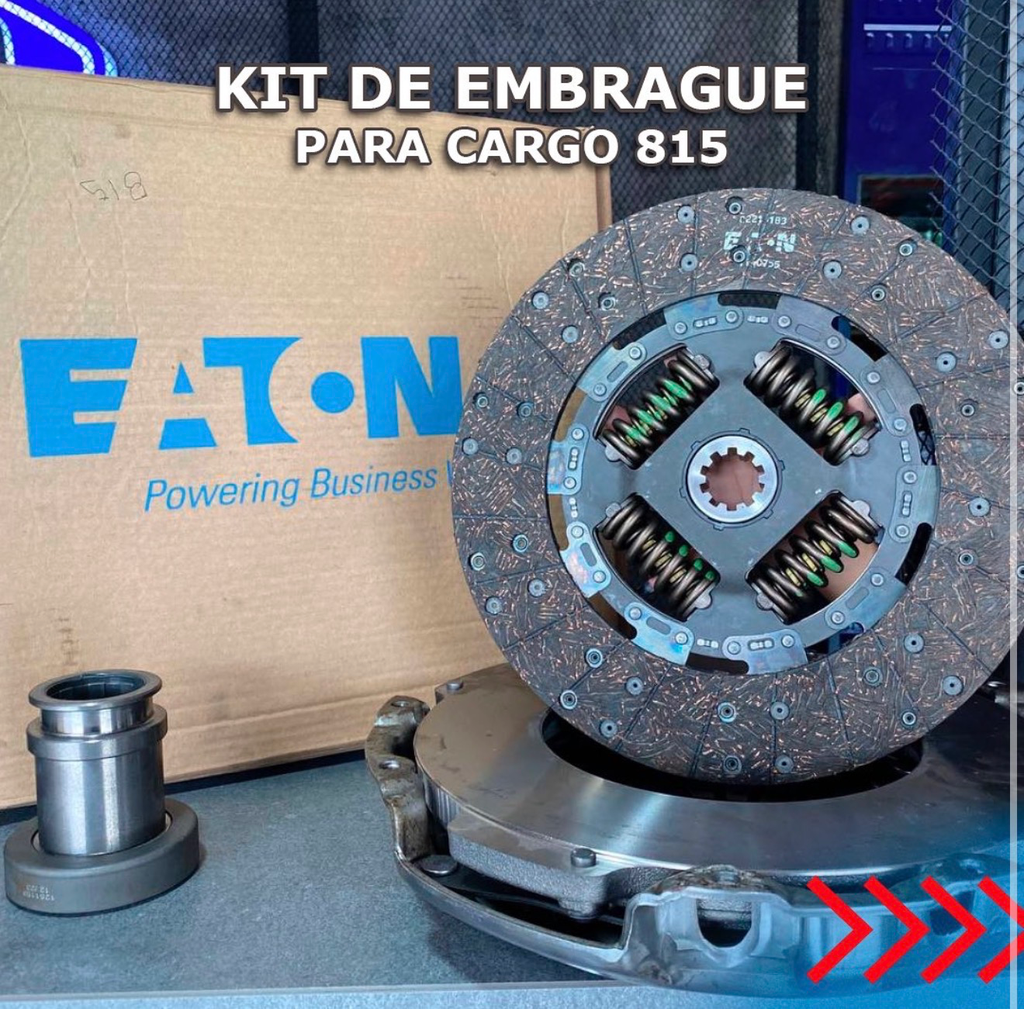 KIT DE EMBRAGUE FORD CARGO 815/816 EATON ORIGINAL