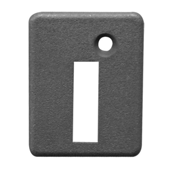 PLASTICO GRIS SEGURO PUERTA C.815-C.1721 IZQUIERDO