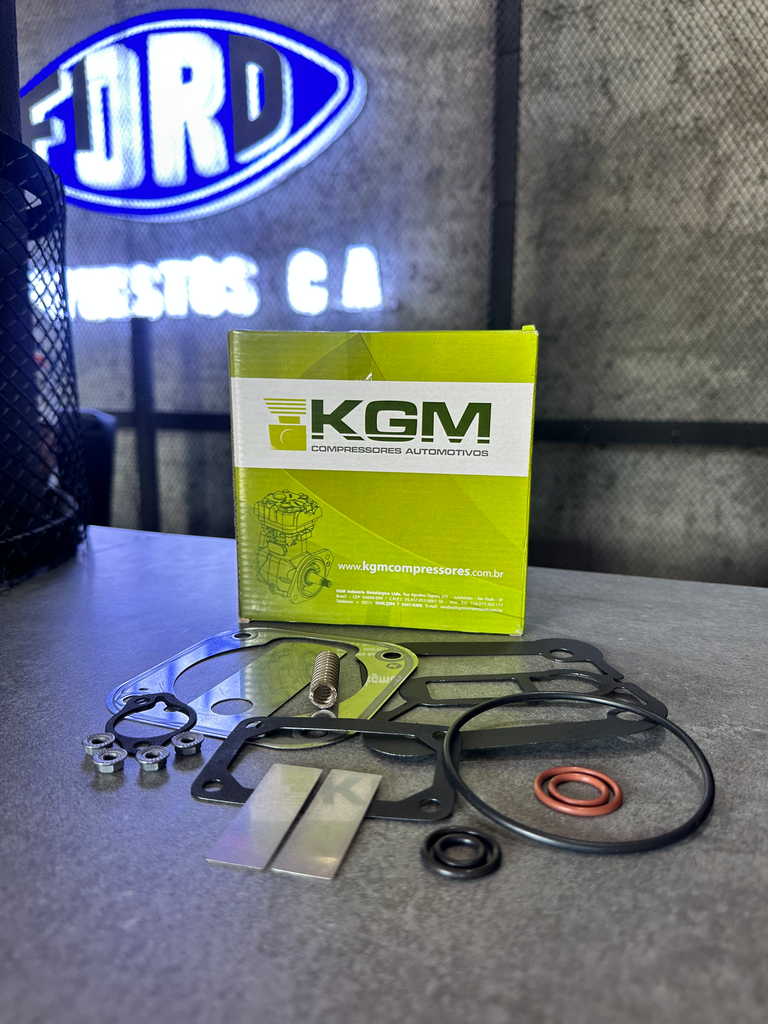 KIT DE EMPACADURA DE COMPRESOR DE FRENO C/ESS CARGO 815 816 KGM BRASIL