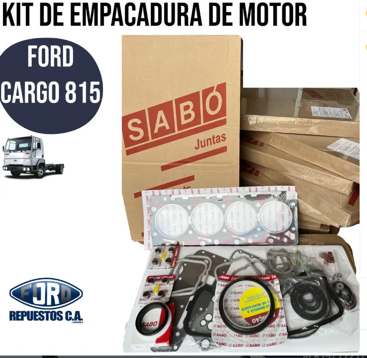 KIT DE EMPACADURA DE MOTOR CARGO 815 SABO BRASIL