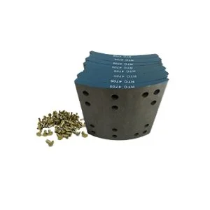 [BF-4705/GEN1] BANDAS DE FRENOS TRASERAS CARGO 1721 GENERICA