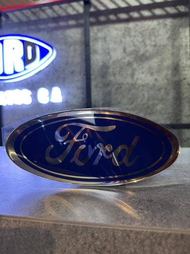 [XC45-8K141-AA/GEN2] EMBLEMA OVALADO FORD C-815/1721 BRASILERO CALCOMANIA